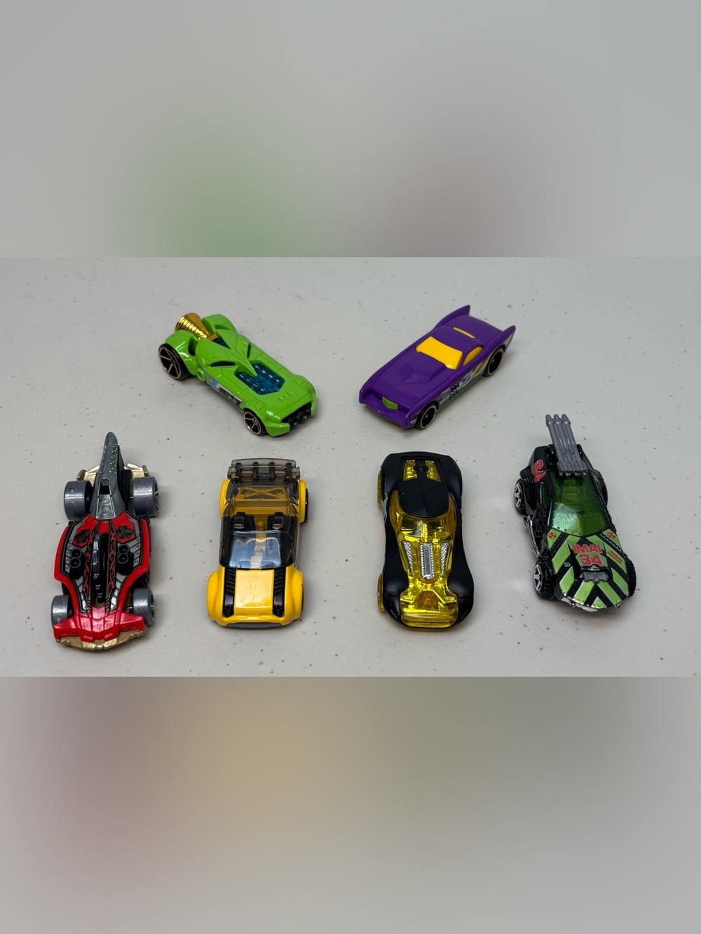 Hot Wheels Lot 6 Gov’ner Buzzerk Sting Rod II HW40 Pocket Fire Super Gnat